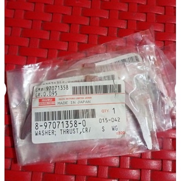 THRUST BEARING ISUZU 6BG1T 8-97071358-0 / 8970713580 METAL BULAN STD best seller