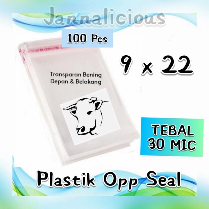 

!!!!!!] Plastik OPP Seal Atas Uk. 9x22 (30micron)