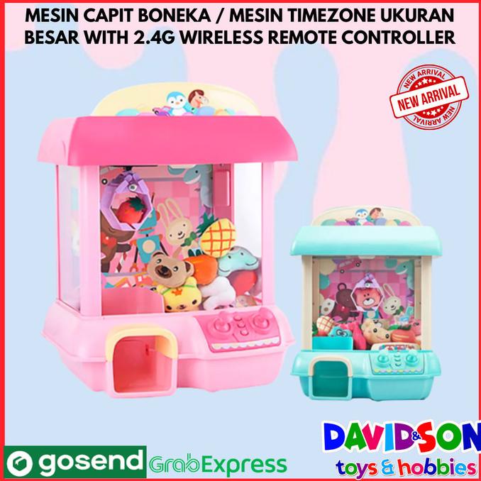 promo MESIN CAPIT BONEKA BIG / MESIN CAPIT TIMEZONE / MAINAN ANAK LQL3306 ready stock
