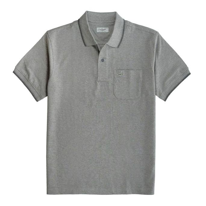 Crocodile CRCOLE 4 - Kaos Polo Pria Original - Katun - Fossil,L