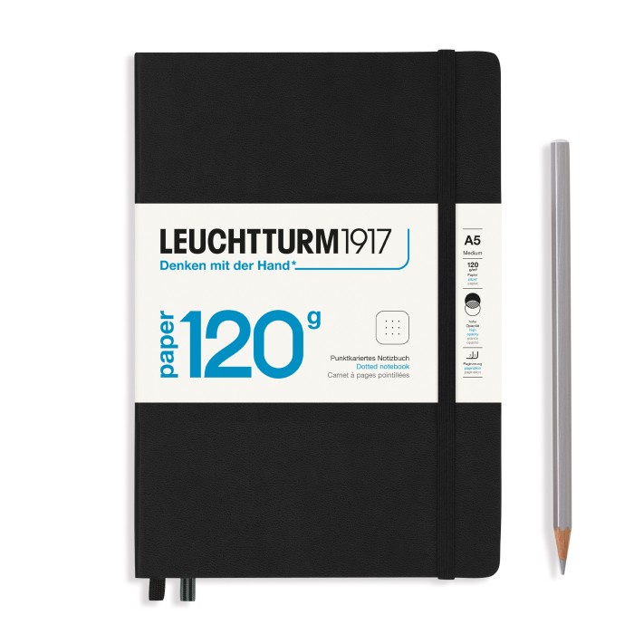 

LEUCHTTURM 1917 EDITION 120G NOTEBOOK MEDIUM A5 203P. HARDCOVER