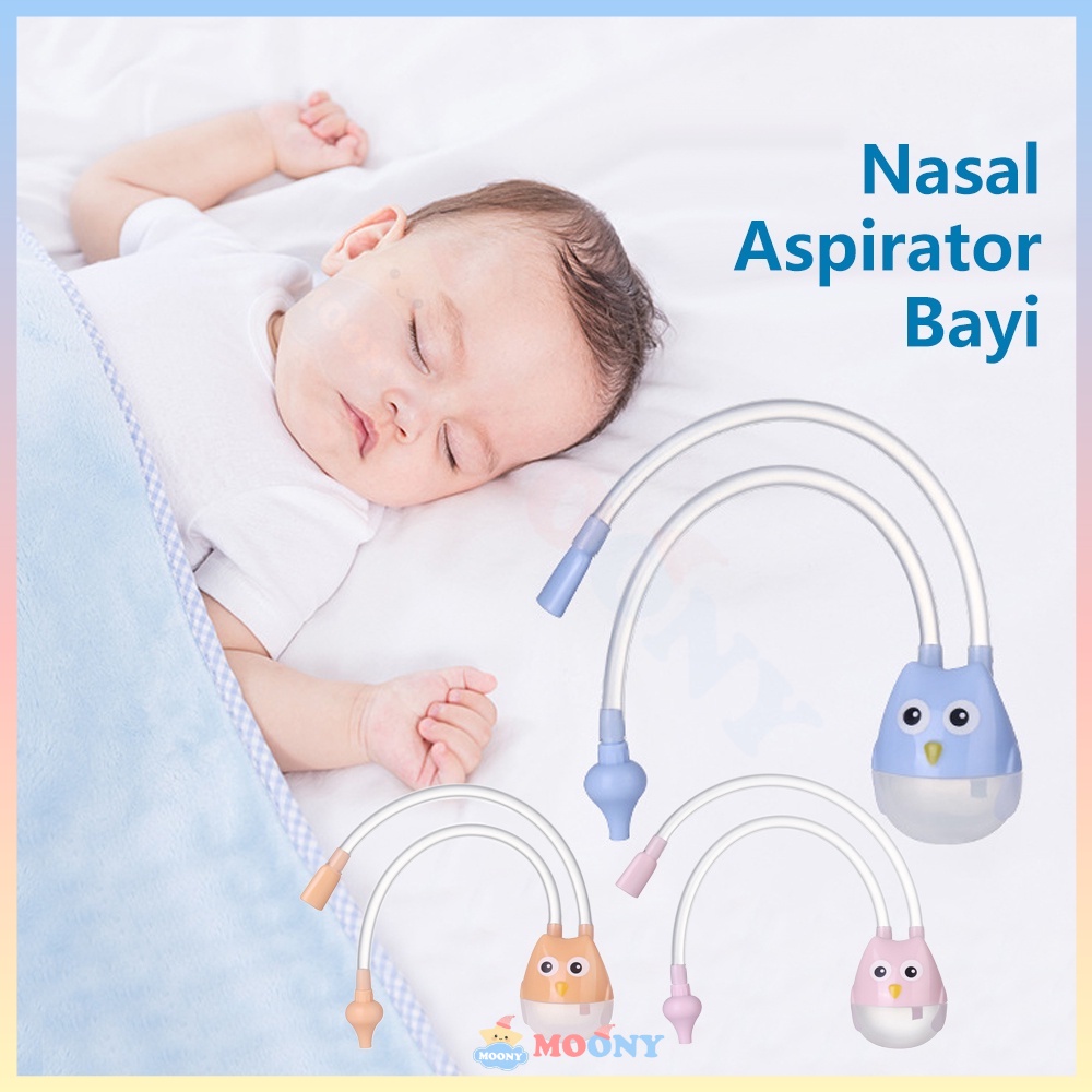 Moony Alat sedot ingus bayi lucu Alat penyedot ingus bayi Alat hisap ingus Sedotan ingus selang Sedo