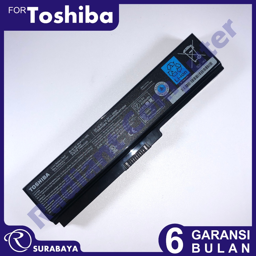 Baterai Toshiba Satellite P745 P745D P750 P750D P770 P770D PA3817U