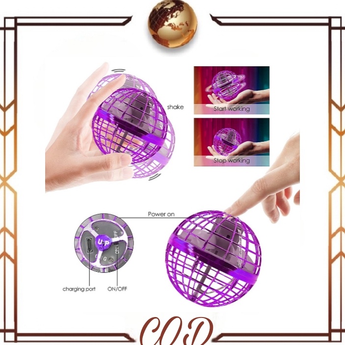 Best Product QcJ (COD) Mainan Anak Bola Terbang / Bola Terbang Mainan Anak Bola Terbang ❇ ➶
