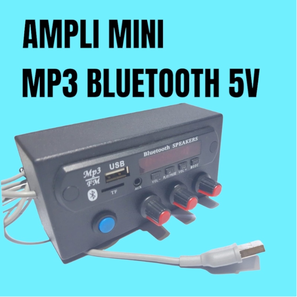 AMPLI MINI 5V BLUETOOTH/ POWER AMPLI MINI 5V BLUETOOTH / MP3 PLAYER BLUETOOTH 5V