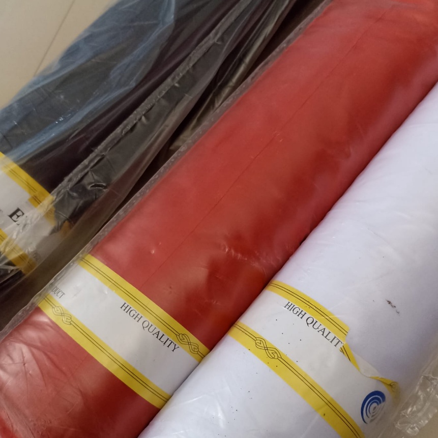 [GO♥.11➸> (1 METER) KAIN PELES METERAN | KAIN BENDERA POLOS METERAN | MERAH PUTIH | KAIN PELES KAHAT