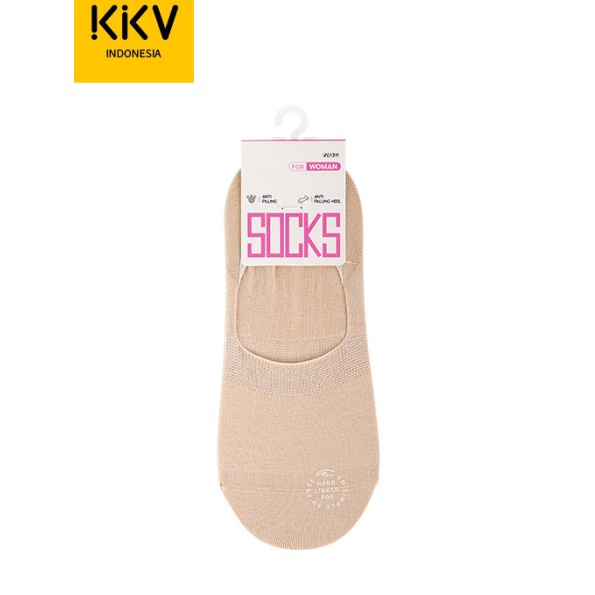 (☞R14E/➛] KKV Woman Hidden Socks Kaos Kaki Wanita Bawah Mata Kaki Flat Shoes - siaap.dikirim..