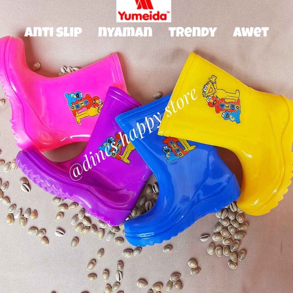 Laris Lagi0r5Qf Sepatu Boot Karet Anak Perempuan Laki Air Hujan Anti Slip Boat Spatu Bot Karet Buts 