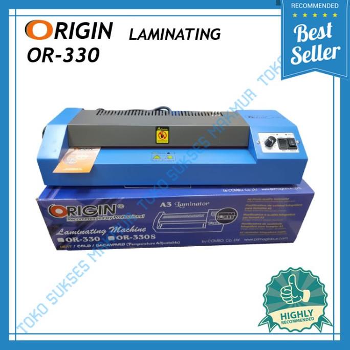 

Mesin Laminating Origin Or 330 / Laminating A3
