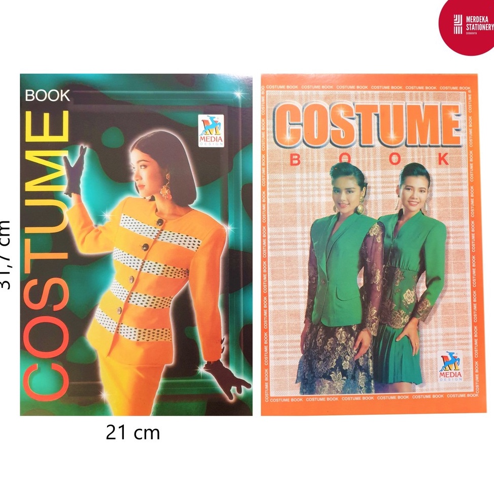 

→Serba Murah✤ Buku/Kostum/Costume Book Jahit/Menjahit/Sketsa Belajar Busana Design 60 Lembar P34 ➨