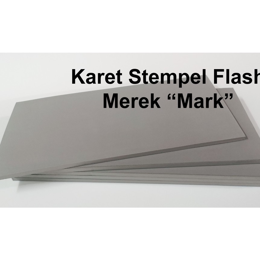 

(♫.RLI➸) Karet Stempel Flash "Mark" - Kualitas Premium (Warna Abu-Abu)/ murah..!