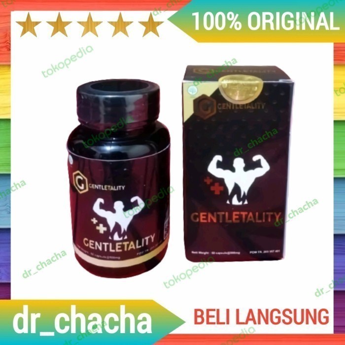 WR Gentletality Original Gentletaliti Kapsul Stamina Vitalitas