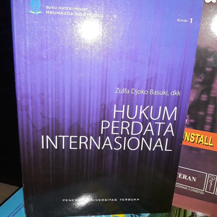 

Buku Hukum Perdata Internasional By Prof. Dr. Zulfa Djoko Basuki, S.H.