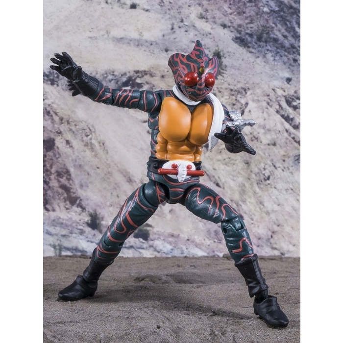 PROMO SHODO-X KAMEN RIDER 9 [SHOWA] MASKED RIDER AMAZON & JUNGLER DAISUKE Y. TERLARIS