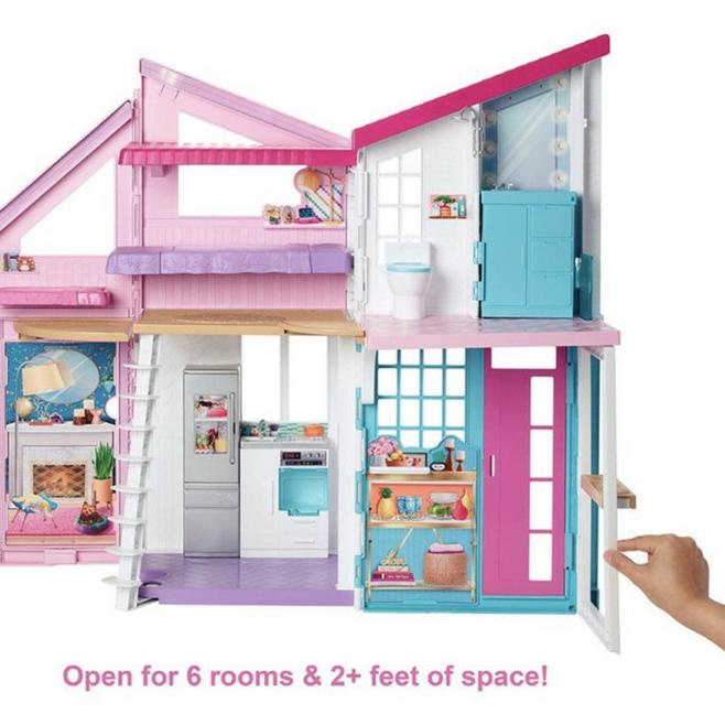 Terbaru Barbie Malibu Doll House Original Mattel / Mainan Rumah Barbie