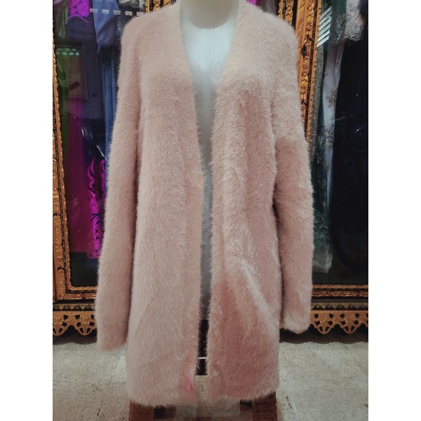 Long Outer Fuzzy / Outer Panjang Bulu Kapas