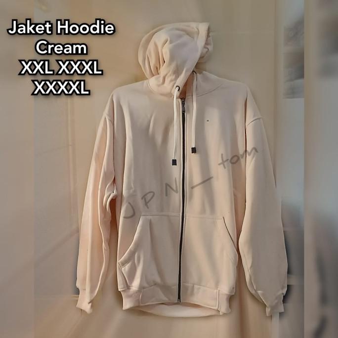 Jaket Jumbo Pria Wanita Xxl Xxxl Xxxxl Switer Polos Big Size Sleting