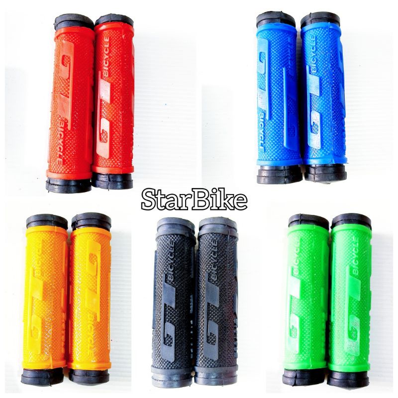 Sepasang Handfat Handgrip Sepeda Anak Bmx Mini Mtb GT