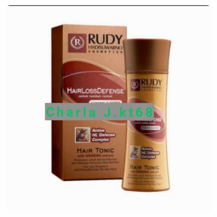 Hair Tonic Rudy Hadisuwarno Hairlossdefense 225 Ml