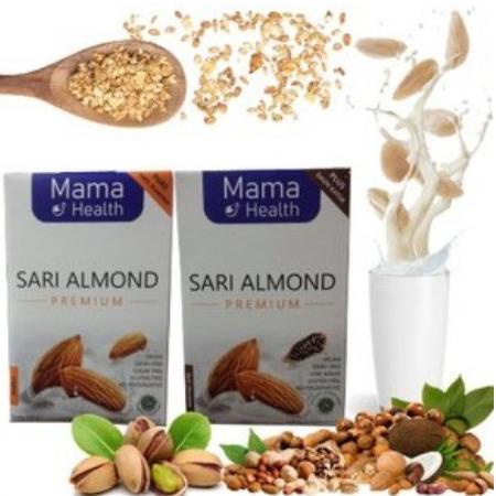 

Termurah Mama Health Sari Almond Premium Original Pure Dan Dark Chocolate Plus Daun Katuk 200 Gram