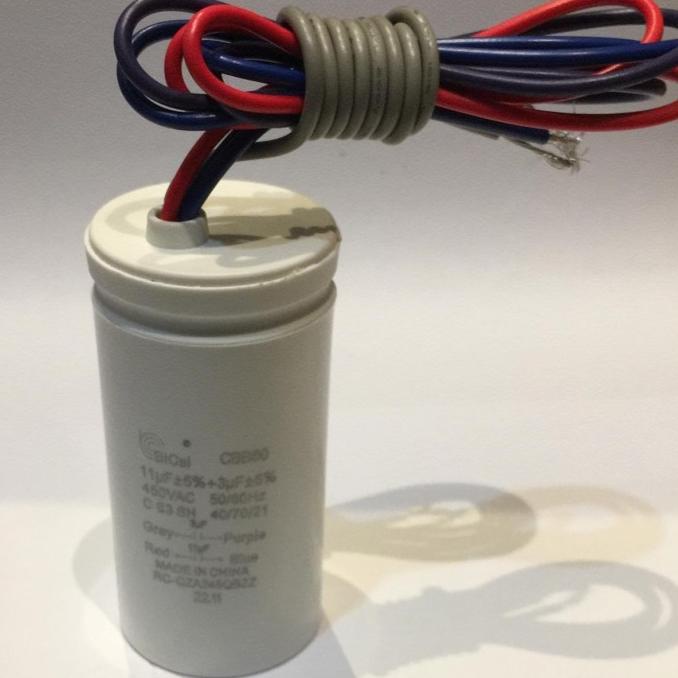 Kapasitor Mesin Cuci Sharp Original 11 3 uF BiCai Pengganti Epcos Siap Kirim 298