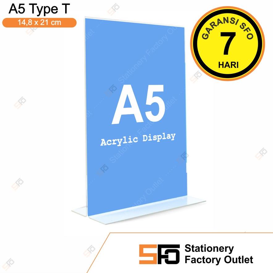 

Terbaik Tempat Brosur Akrilik A5 - Tent Card Holder Acrylic Display - Sfo Semarang Official