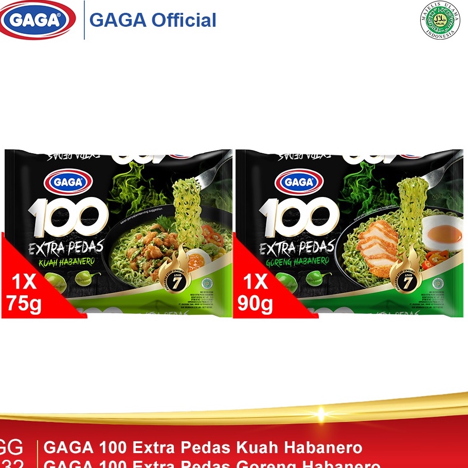 

➔➝✺❇ GAGA 100 Extra Pedas Habanero (GG132) Bayar Di Tempat