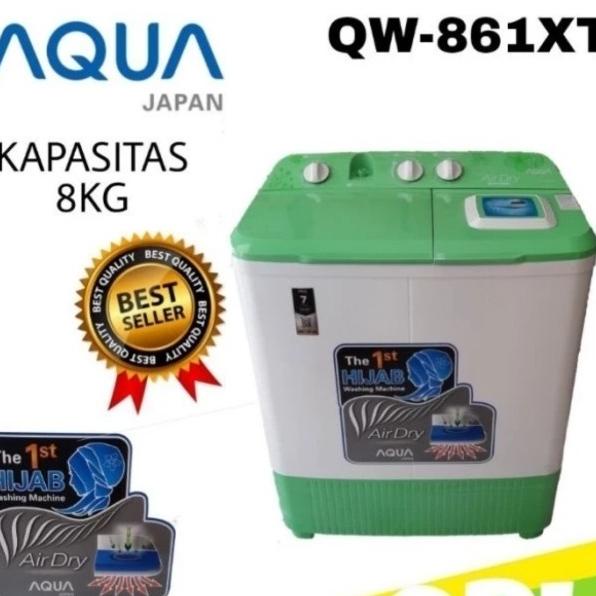 Mesin Cuci Aqua QW-861XT 8kg AirDry QW861XT Hijab Series 861XT Siap Kirim 394