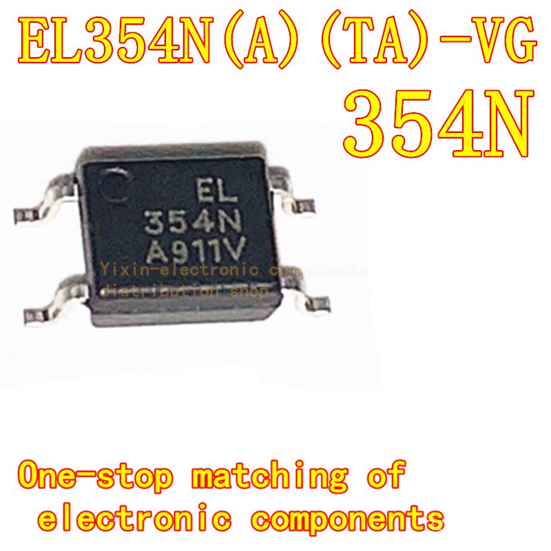 ✅&20PCS EL354N A file SOP4 EL354 EL357A/B/C/D EL357N  A/B/C/D dual-channel optocoupler-phototransist