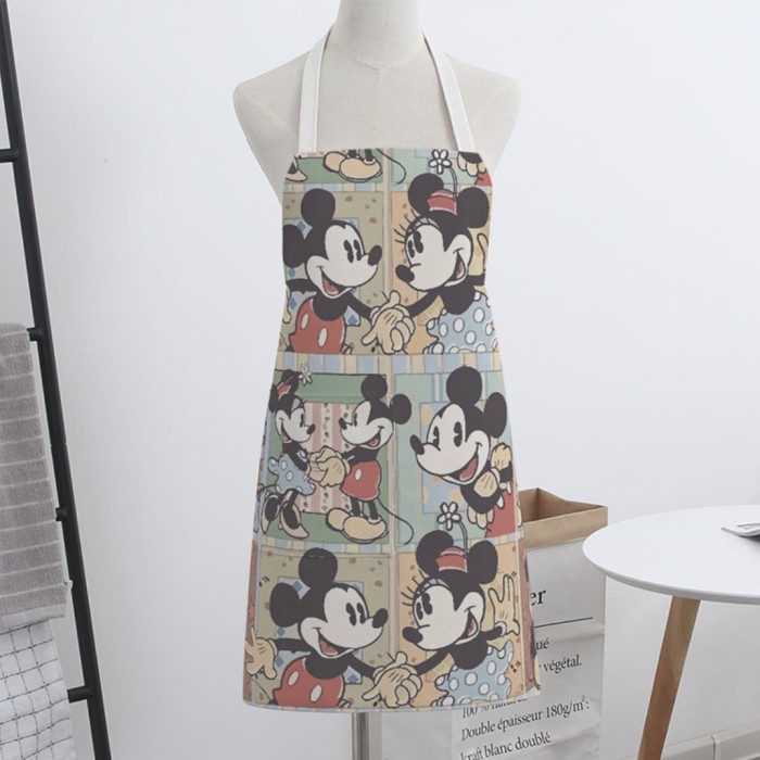 Bestseller Apron Celemek Masak Snoopy Mickey Duffy Donald