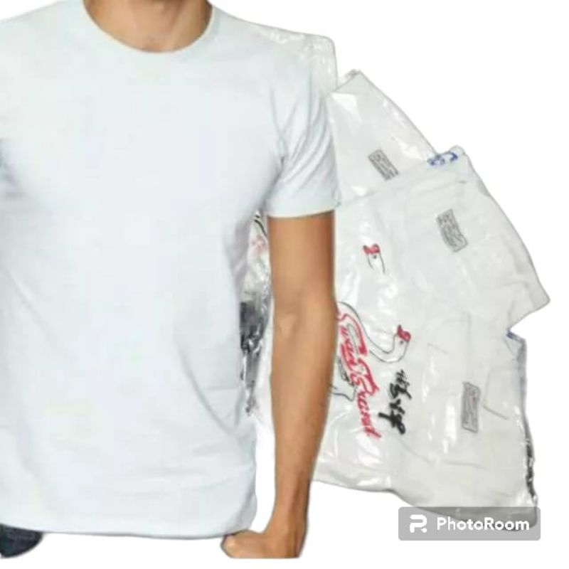 baju oblong lengan pendek pria putih polos oblong swan brand pria kaos dalam pria dewasa