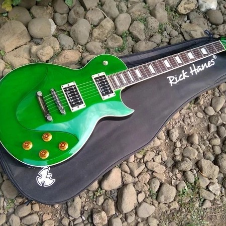 Gitar Rick Hanes DR X Series Green Glossy