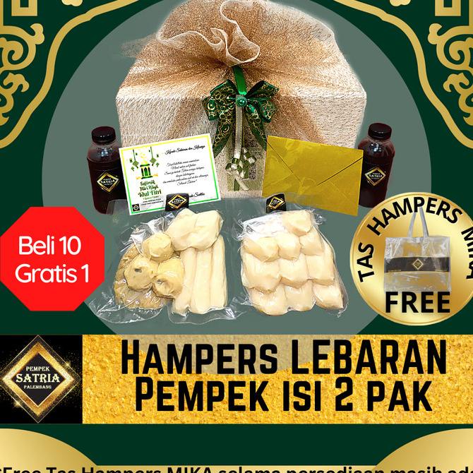

Hampers hadiah gift kado styrofoam pempek mpek empek Satria beku