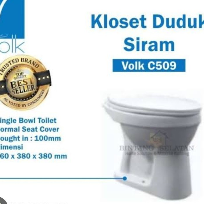 kloset duduk siram