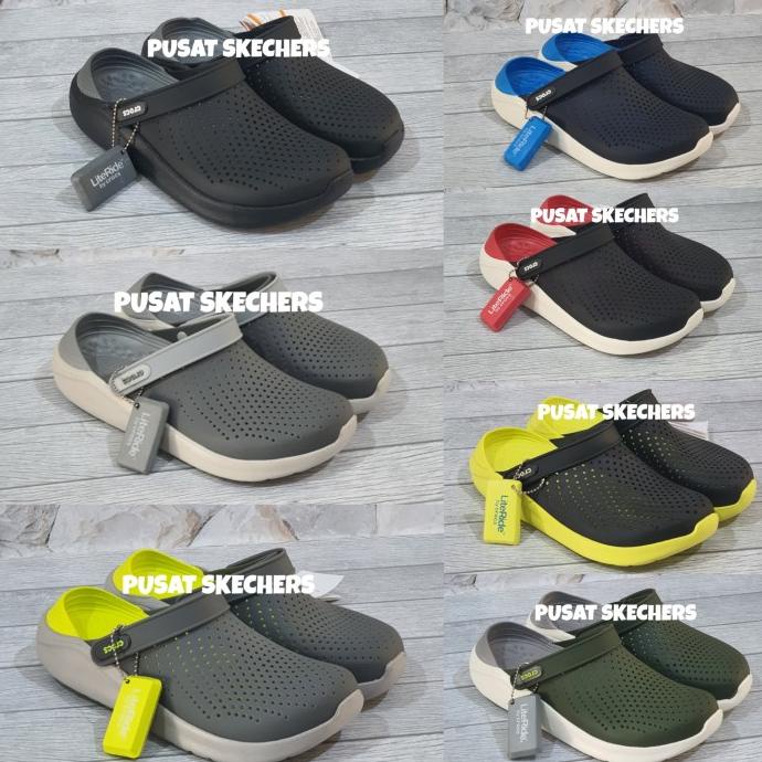 crocs sepatu sandal pria import /sepatu crocs literide man