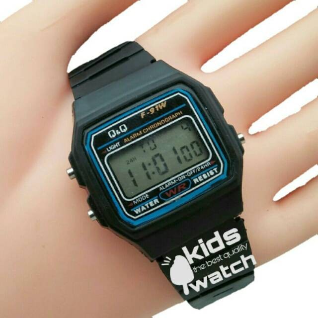 Sale Jam Tangan Qnq Qq Mirip F-91W / Arloji Qnq Qq Termurah Lucu Branded /JAM TANGAN ANAK/JAM TANGAN