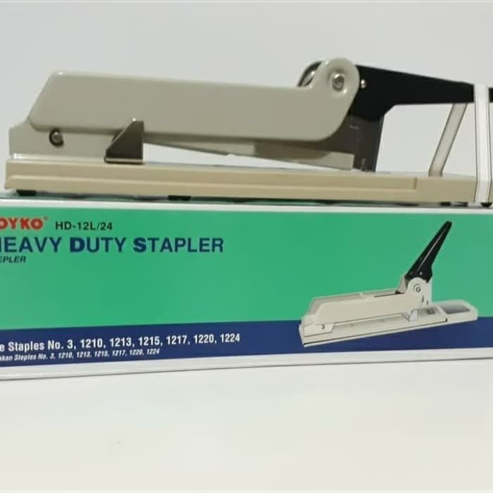 

Bestseller Joyko Staples Hd-12L/24 Heavy Duty Stapler Besar Hekter Jilid