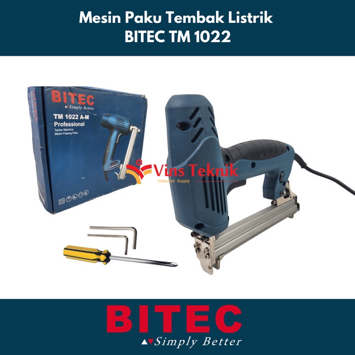 

Bestseller Staples Listrik Model U Electric Stapler Tm102A-M Bitec Tm 1022 A-M