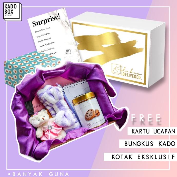 

Kado Wanita Parsel Unik Kadobox Paket Hadiah Custom Hampers Byk Guna