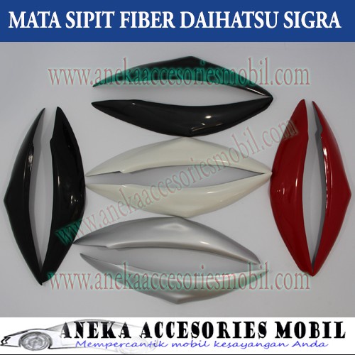 Eyelid / Eye Lid / Mata Sipit / Alis Lampu Depan Fiber Daihatsu Sigra Kode Br04