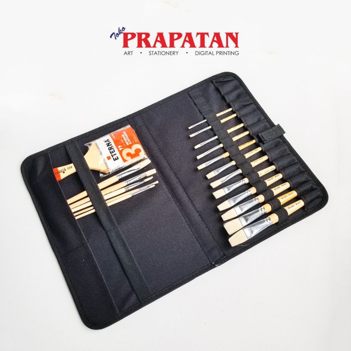 

Terlaris Tempat Kuas Lukis V-Tec Ab18 / Paint Brush Organizer / Art Bag