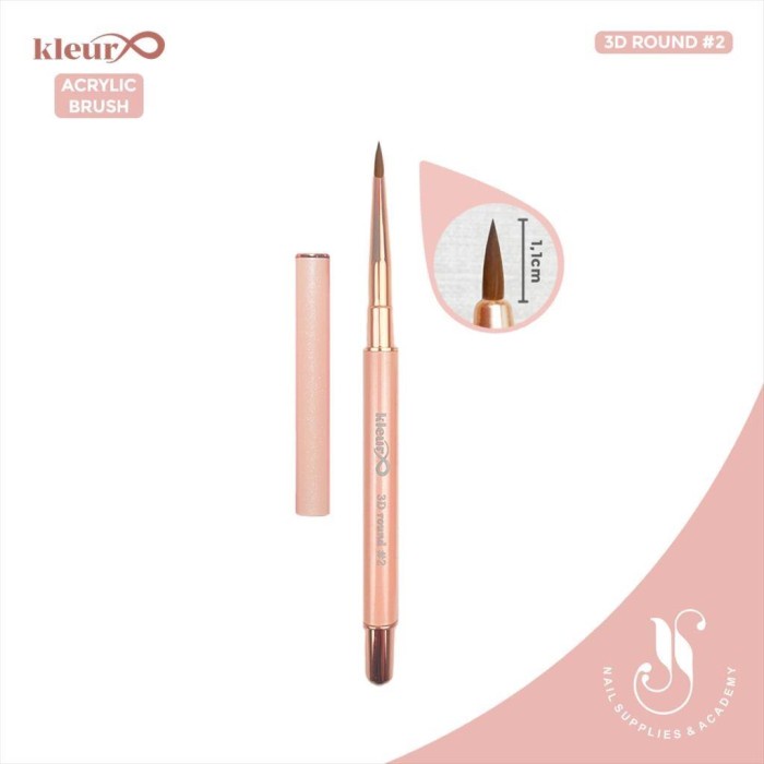 

Terlaris Kleur 3D Acrylic Brush Flower Kuas Akrilic Kolinsky