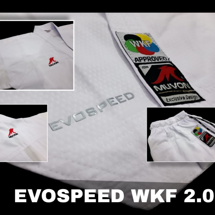 Baju Karate Muvon Evospeed Wkf 2.0 Berkualitas