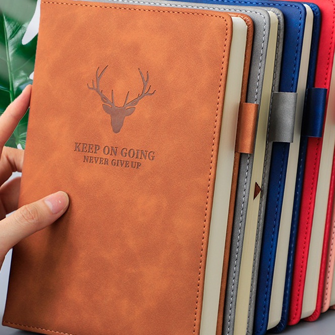 

(✉W➤N-6] Buku Agenda Catatan Kerja Meeting Planner NoteBook Notepad Diary Binder Cover Kulit A5paling.laris..