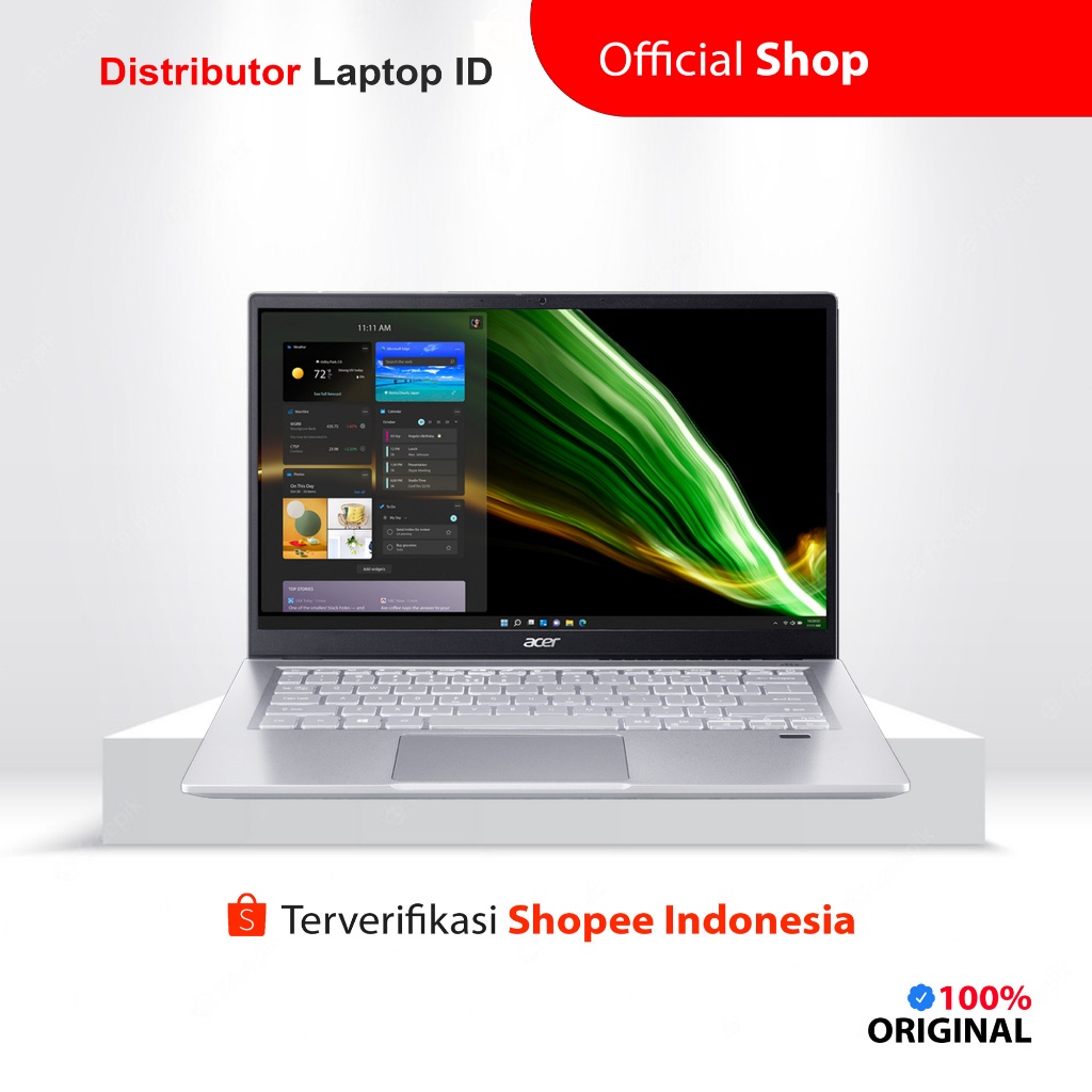 LAPTOP ACER SWIFT 3 SF314-512 / CORE i5 1240P INTEL EVO / RAM 16GB 512GB SSD / 14 INCH QHD IPS / WIN