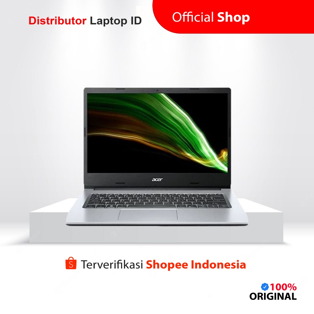 LAPTOP ACER ASPIRE 3 5 Celeron Pentium AMD Athlon A314 GARANSI RESMI ACER INDONESIA