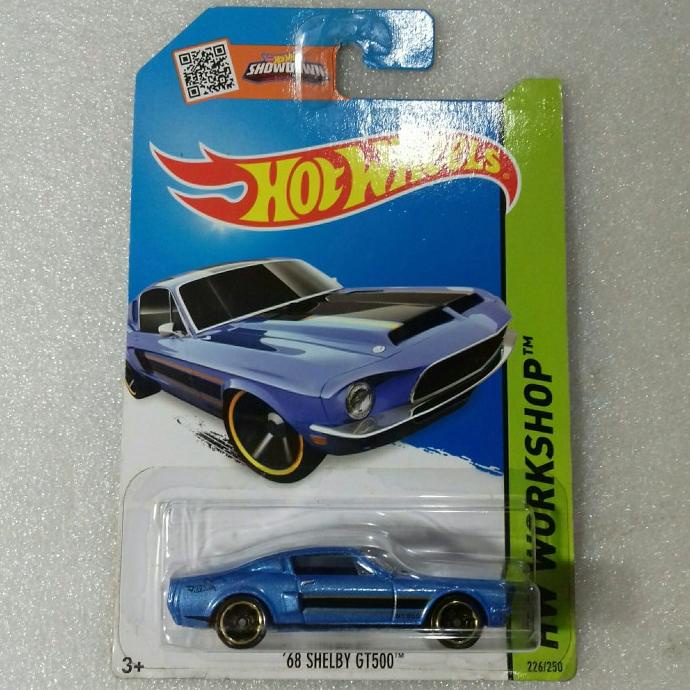 Hot Wheels 68 Ford Shelby GT500. Card HW Workshop Muscle Mania 2013.