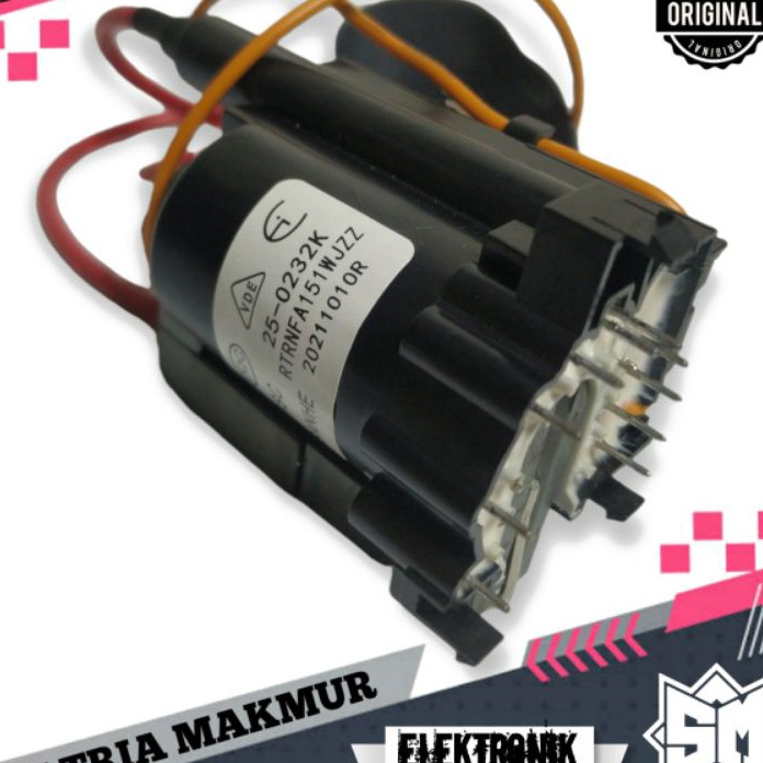 [JBH/♡) Playback TV Tabung 21 SLIM Flyback Tv Sharp BSC25-0232K RTRNFA151WJZZ  Original - paling.lar