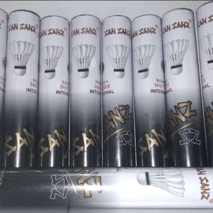 Kok Sansanz Hitam Shuttlecock Badminton Sansan Hitam Kualitas Bagus