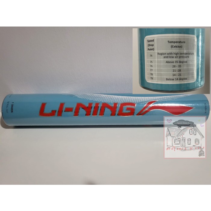 Shuttle Cock Badminton / Kok Badminton / Lining A2